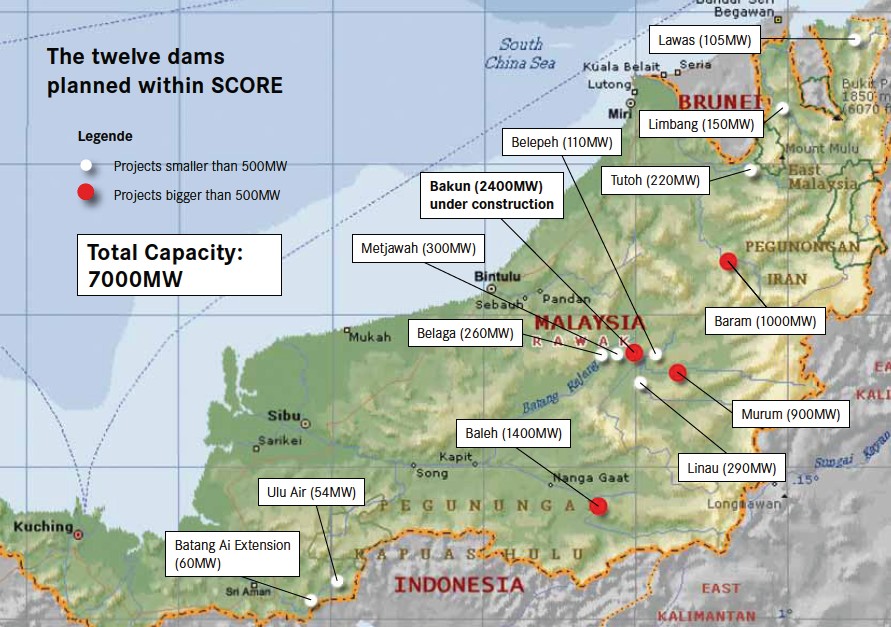 Indigenous peoples of Sarawak fighting Malaysian plan to build 12 mega-dams