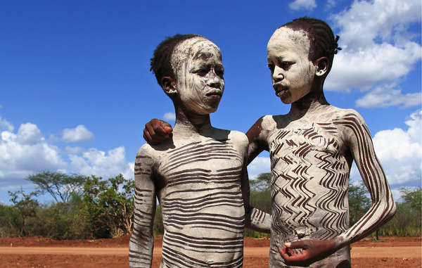 Up to half a million people face starvation as a result of the dam Salini has constructed on the Omo river. © Magda Rakita/Survival International
