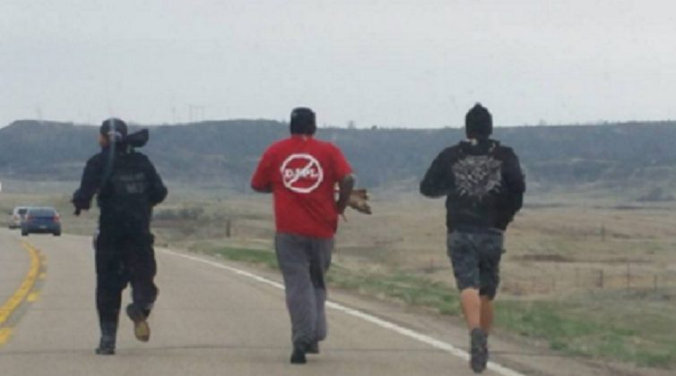 Youth Running 500 Miles In Opposition of Dakota Access Pipeline