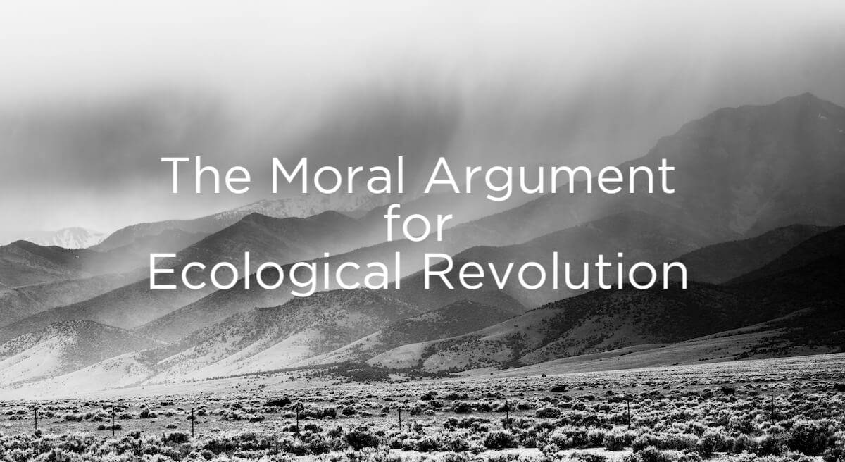 The Moral Argument for Ecological Revolution