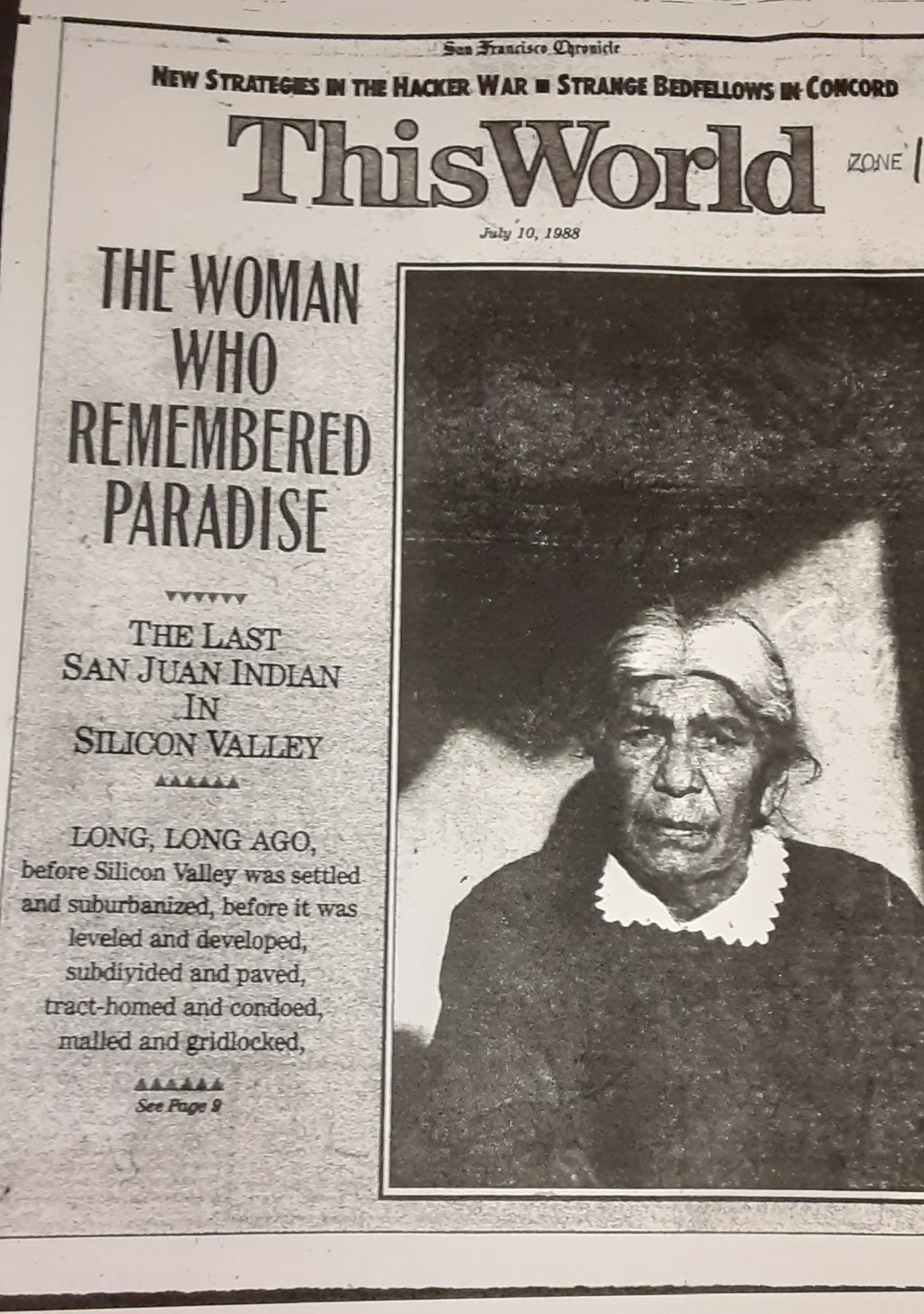 The Woman Who Remembered Paradise