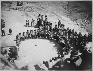 Hopi_women's_dance,_Oraibi,_Arizona,_1879_-_NARA_- What is Matriarchy