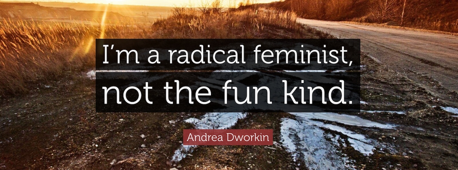 Is Dworkin’s “I Want A Twenty-Four Truce During Which There Is No Rape” Radical Or Reactionary?