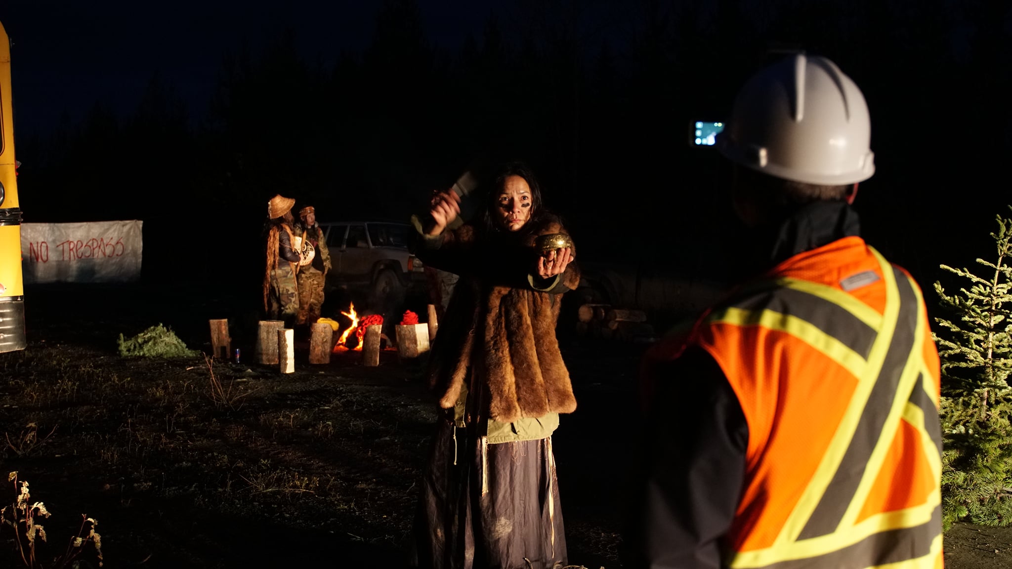 BREAKING: Wet’suwet’en Women Occupy Pipeline Drillsite To Stop CGL from Drilling Beneath Their Sacred Headwaters