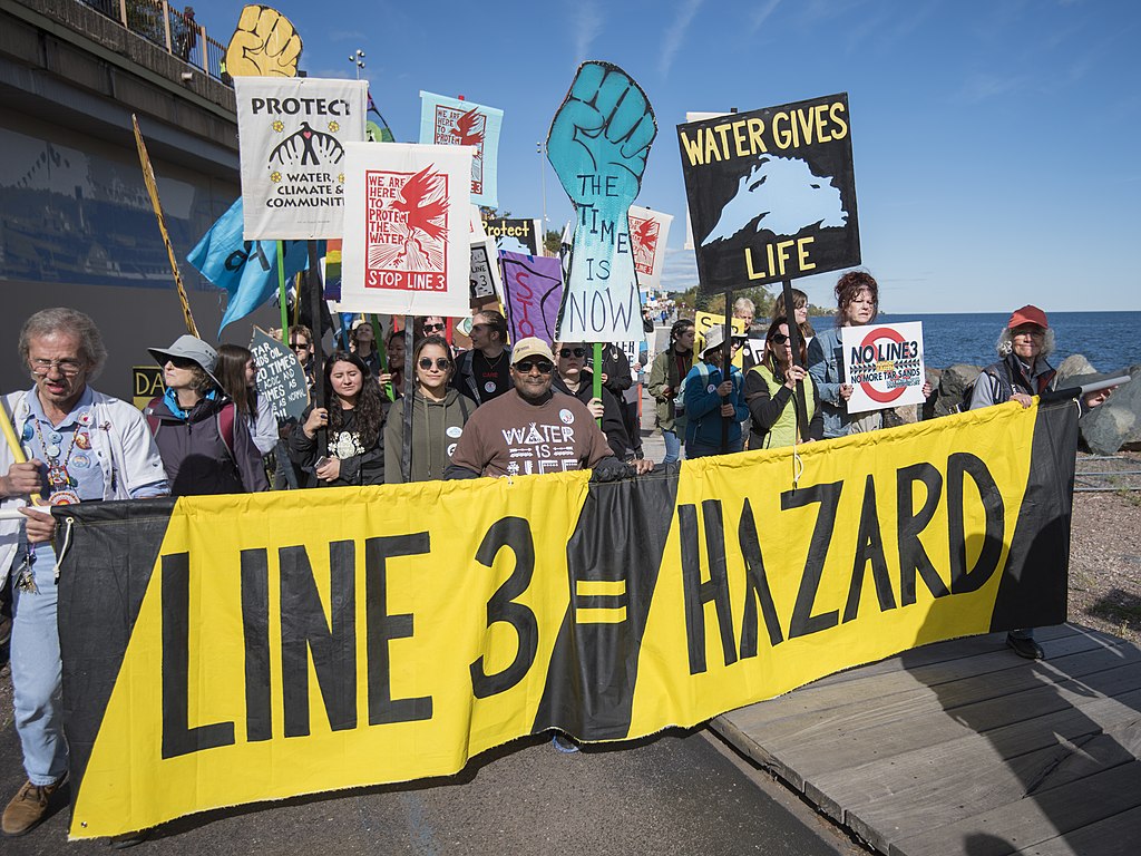 “People vs. Fossil Fuels’’: Winona LaDuke & Mass Protests Call on Biden to Stop Line 3 Pipeline