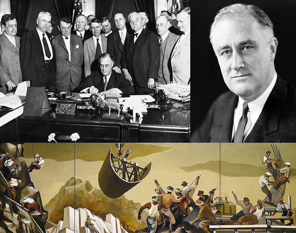 The New Deal, racism and war