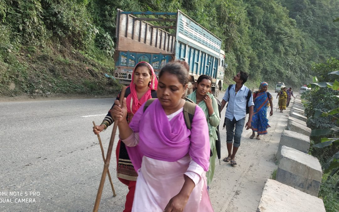 Rural Nepali Women March 520km to Protest Violence and Sexual Abuse