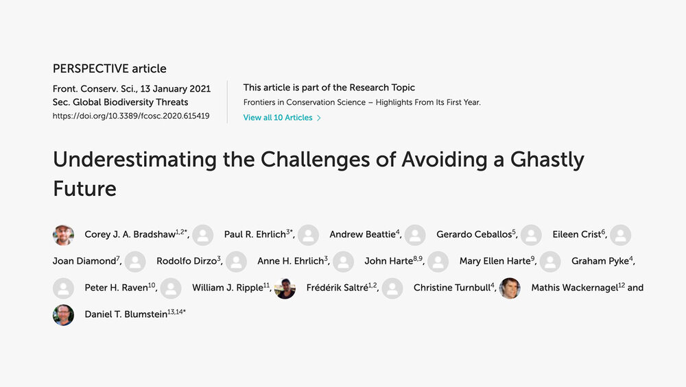 Top Scientists We Face A Ghastly Future