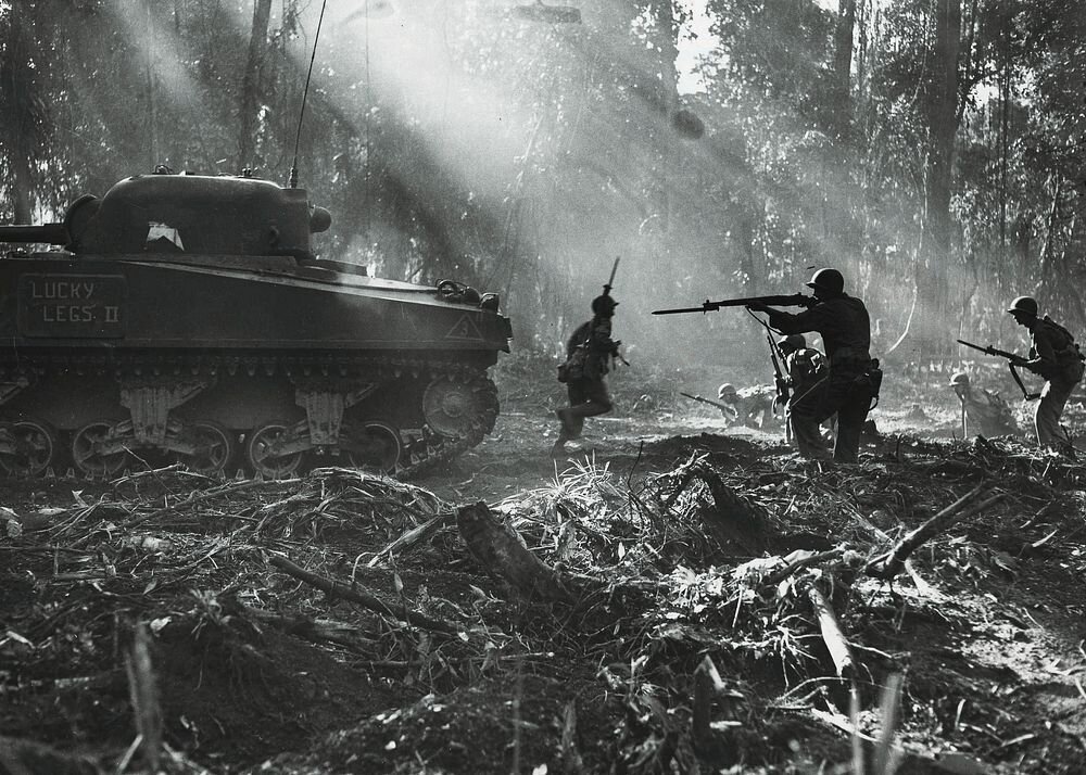 Infantry combat scene France 1914 CC1
