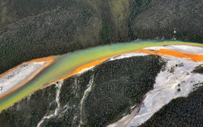 Alaska’s Arctic Rivers Turn Rusty Orange